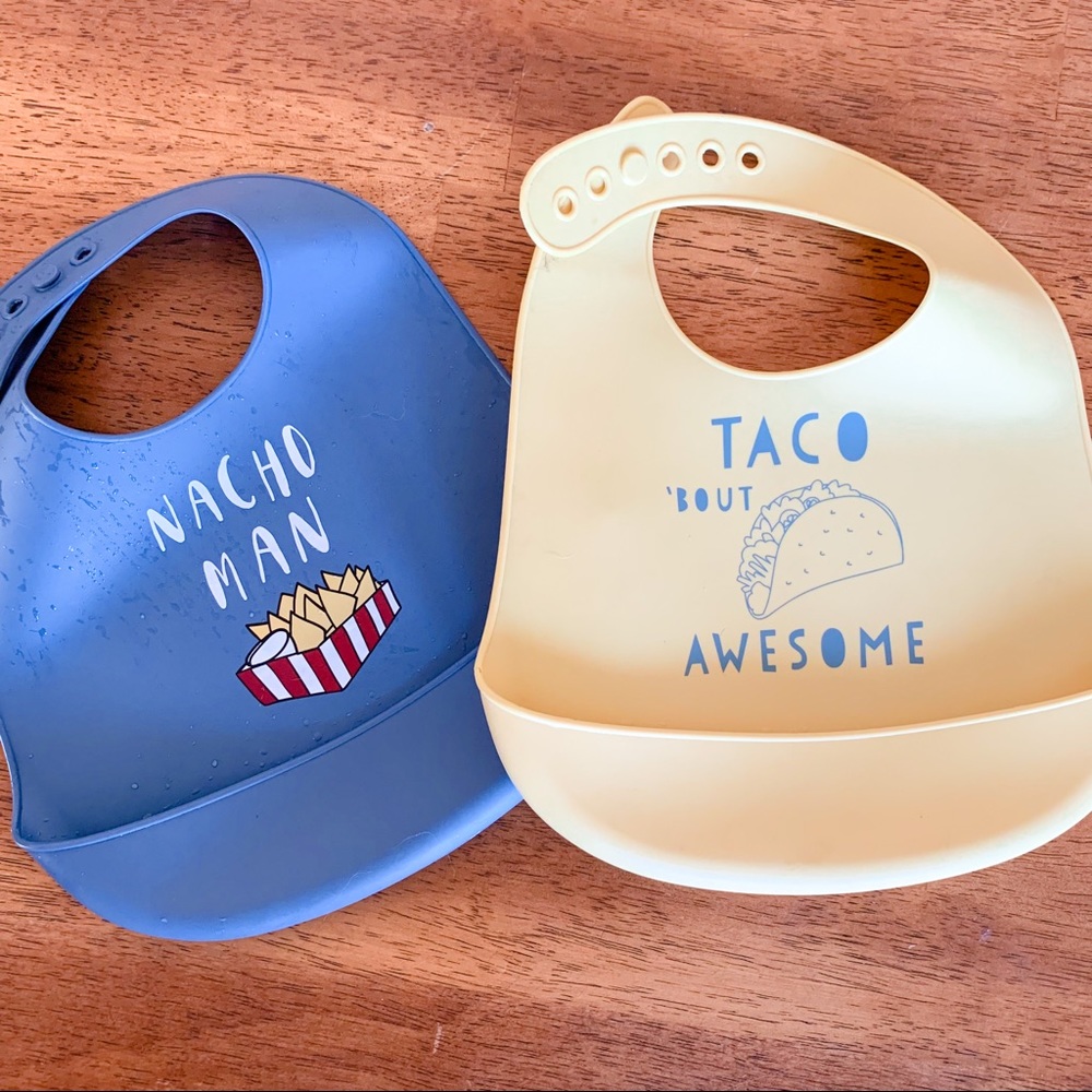 Hudson Baby • Silicone Bib Set